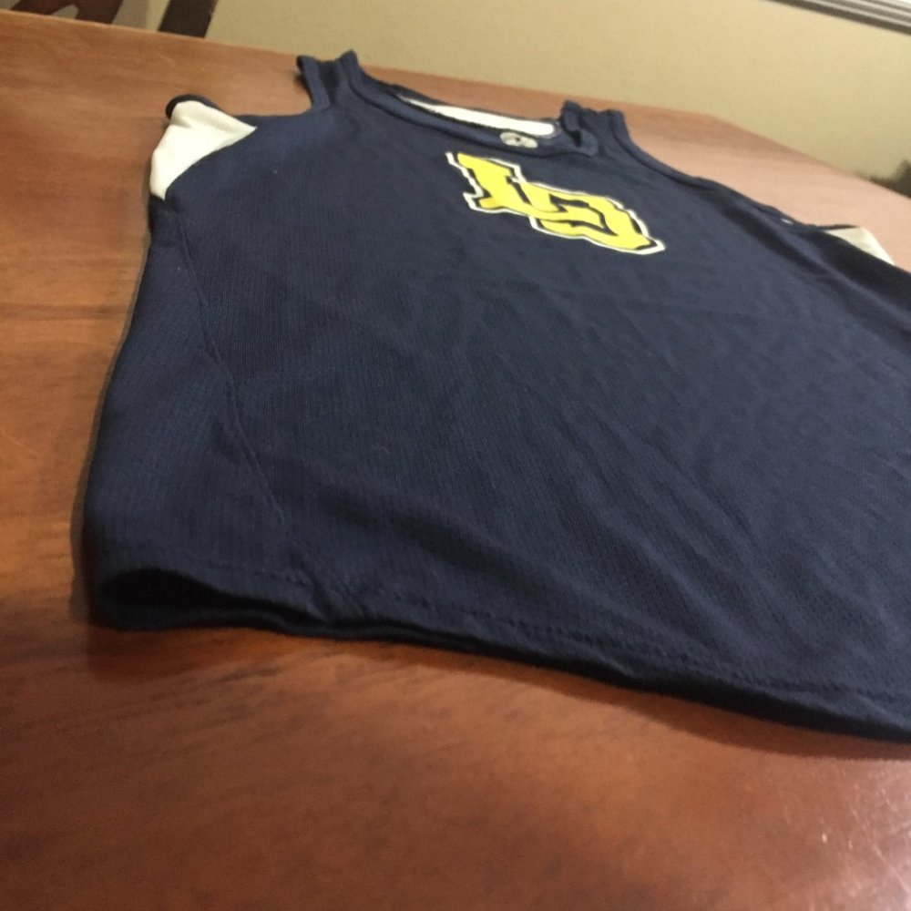 Teamwork Navy Blue Tank Top - Picture 5 of 9